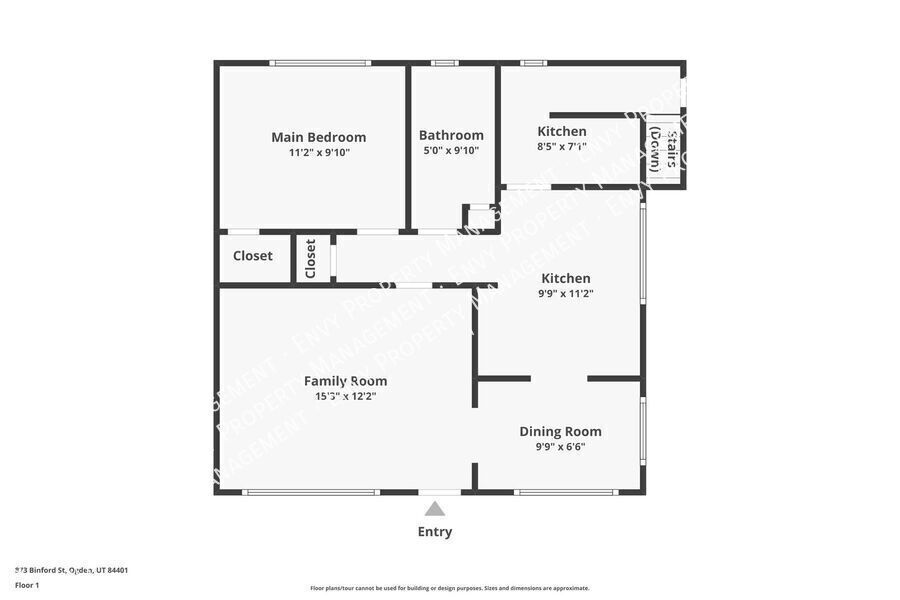 Spacious Pet Friendly - 3 Bed/1 Bath Duplex For Rent in Ogden! - Available NOW! property image