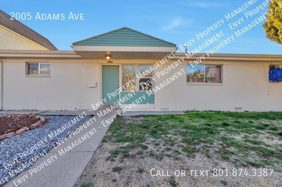 Charming Pet-Friendly 2 Bed - 1 Bath Tri-Plex Unit in Convenient Ogden Location! Available MAY 13th! property image