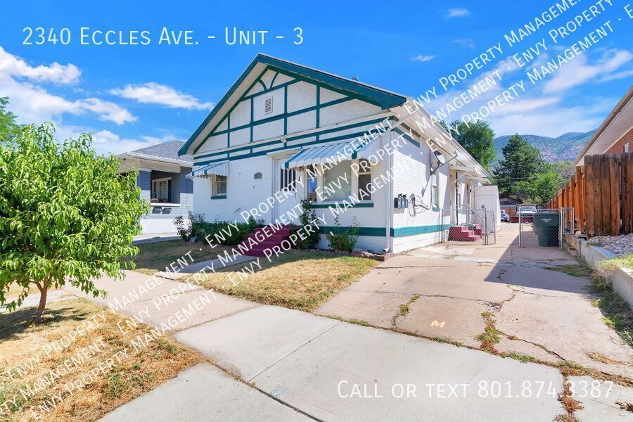 Charming 1 Bed - 1 Bath Pet Friendly Unit in Ogden! Available on May 13th! property image