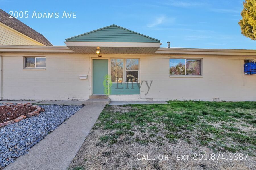Charming Pet-Friendly 2 Bed - 1 Bath Tri-Plex Unit in Convenient Ogden Location! Available NOW! property image