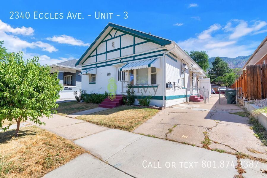 Charming 1 Bed - 1 Bath Pet Friendly Unit in Ogden! Available NOW! property image