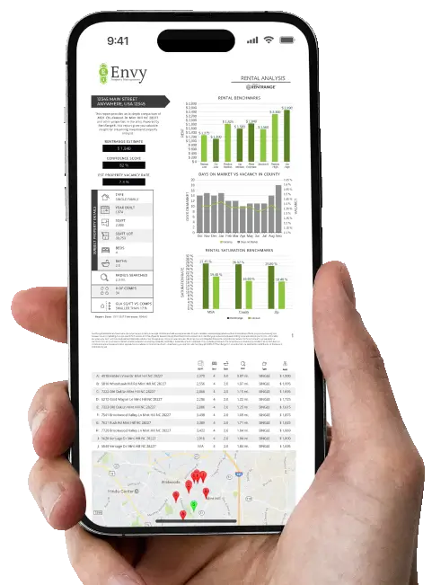 Phone With Report in Hand